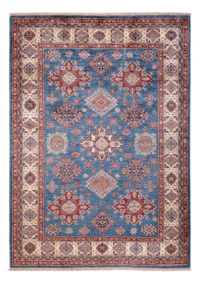 Alfombra Ziegler - Kazak - 204 x 146 cm - azul
