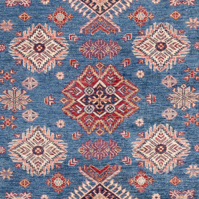 Alfombra Ziegler - Kazak - 210 x 147 cm - azul