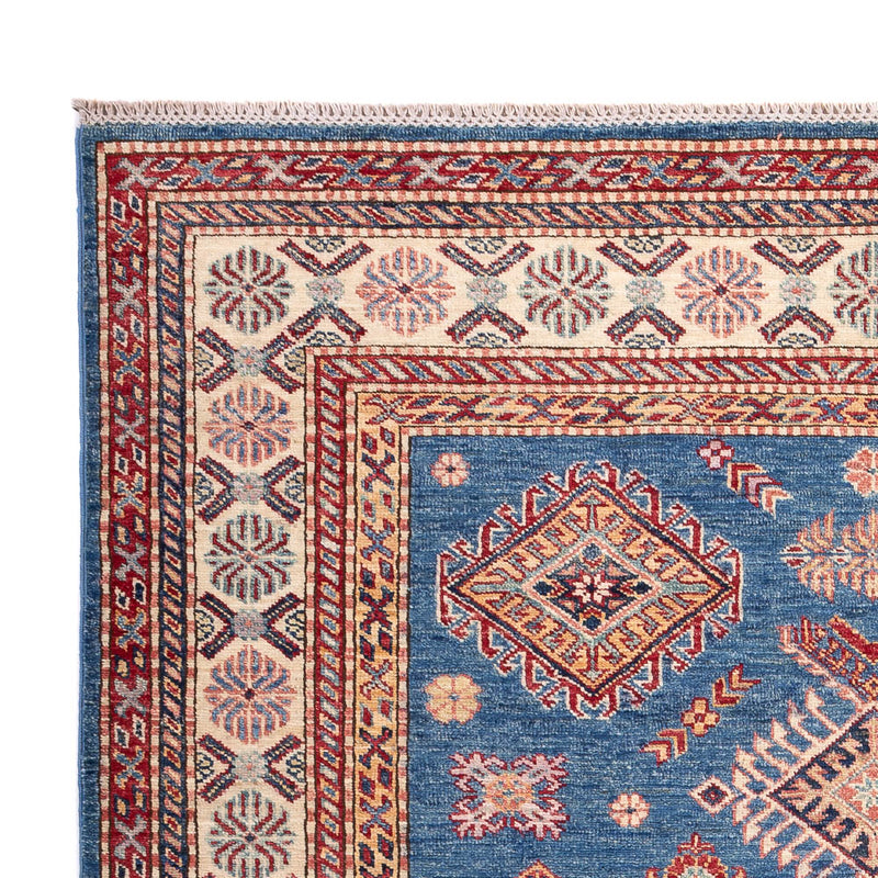 Alfombra Ziegler - Kazak - 210 x 147 cm - azul