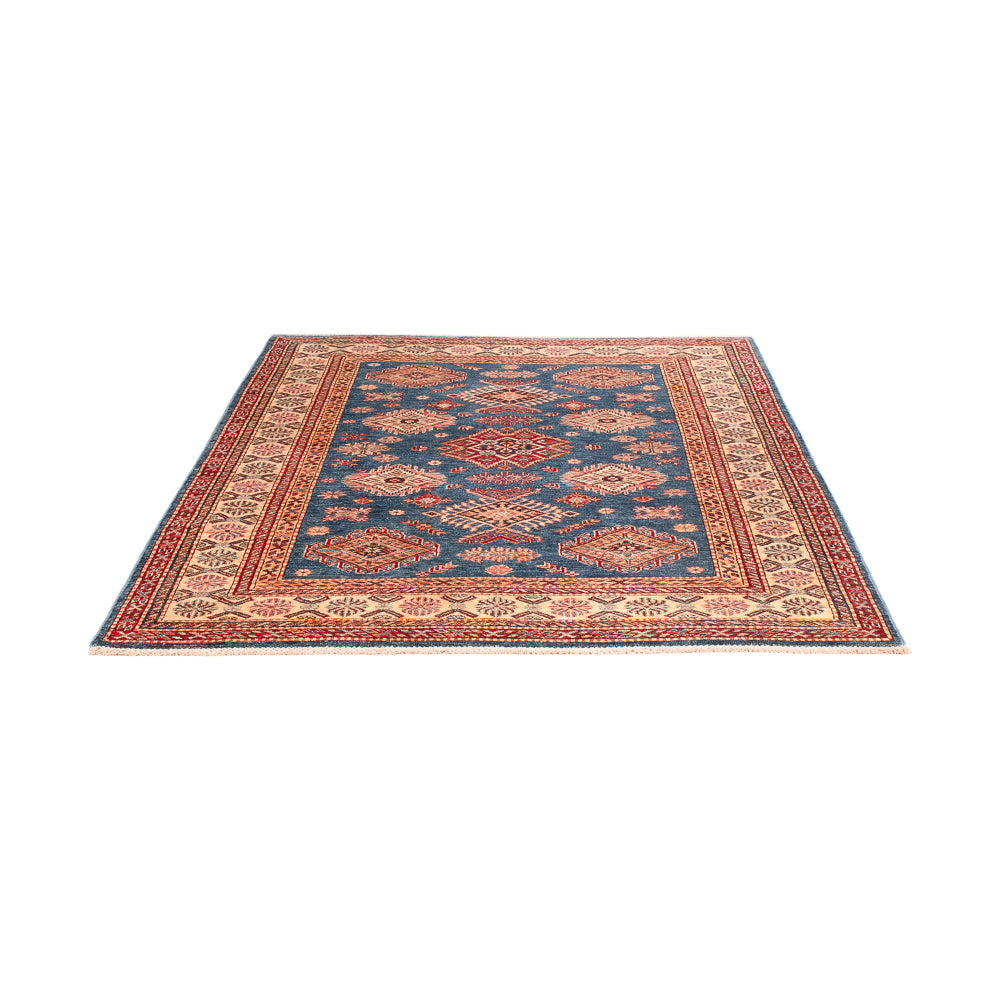 Alfombra Ziegler - Kazak - 210 x 147 cm - azul