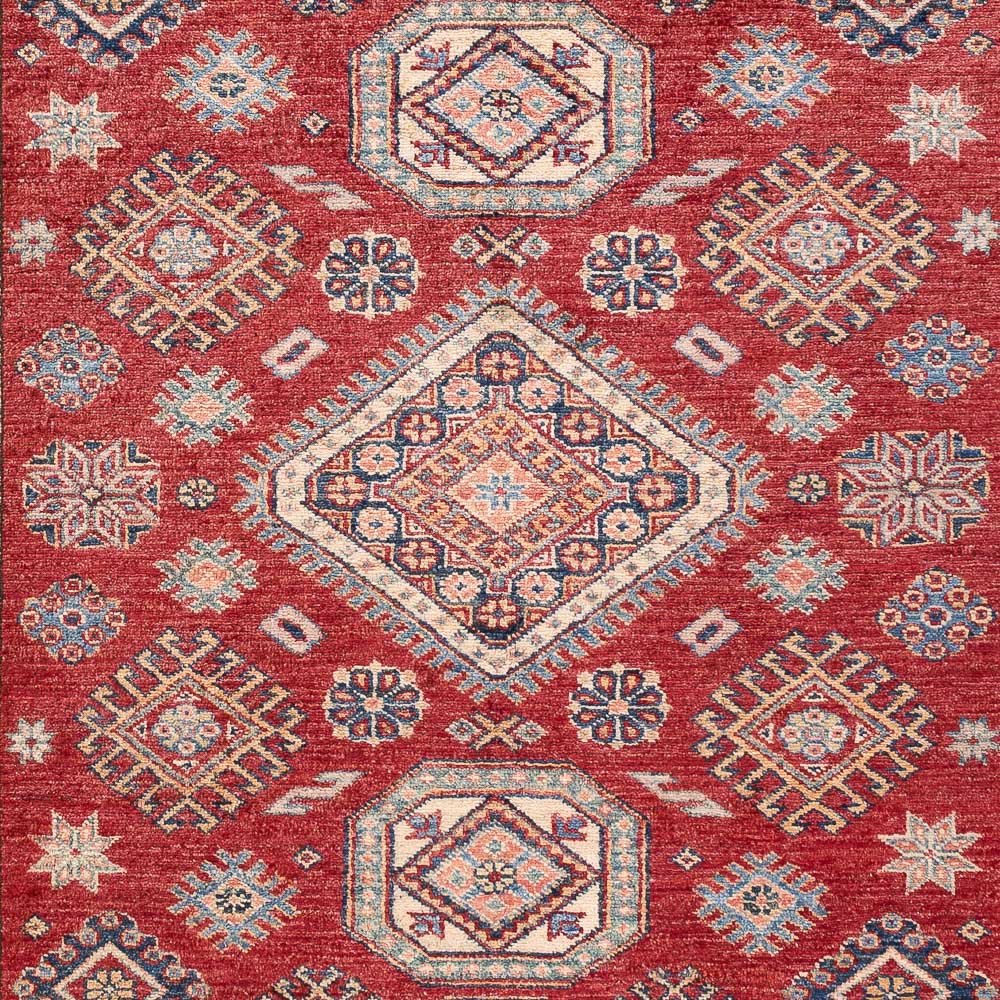 Alfombra Ziegler - Kazak - 206 x 149 cm - rojo