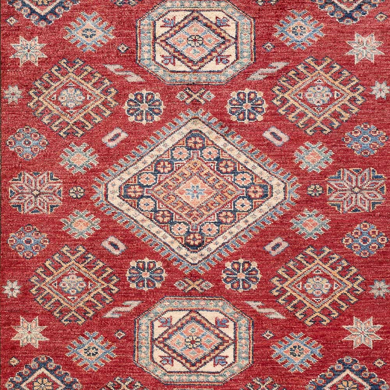Alfombra Ziegler - Kazak - 206 x 149 cm - rojo