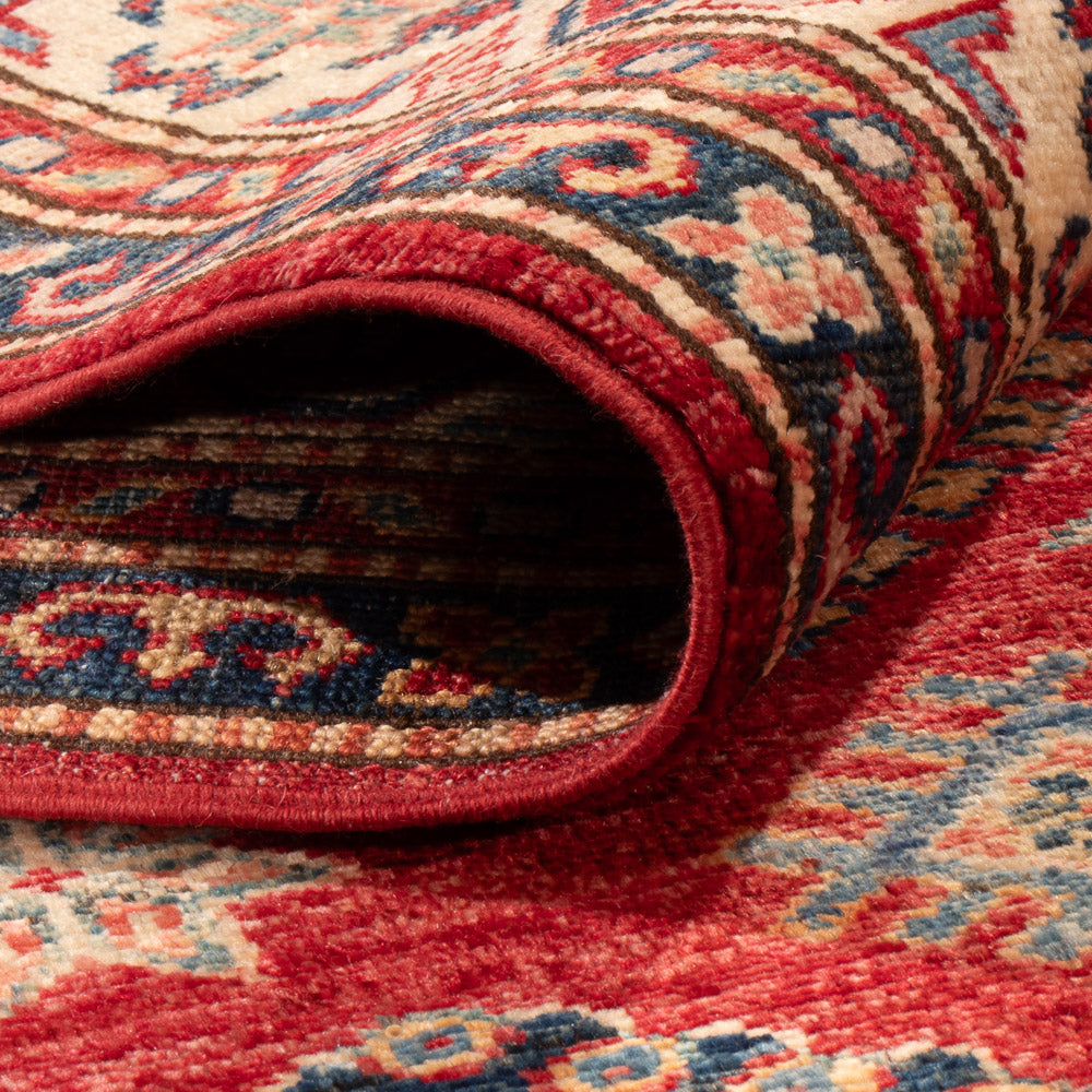 Alfombra Ziegler - Kazak - 206 x 149 cm - rojo