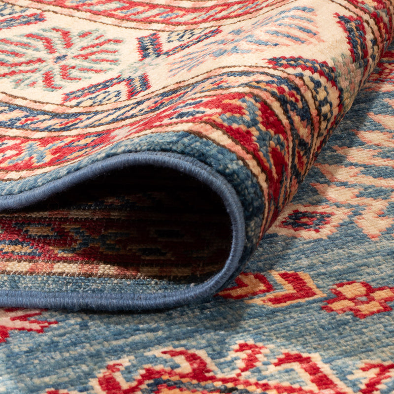 Alfombra Ziegler - Kazak - 202 x 149 cm - azul