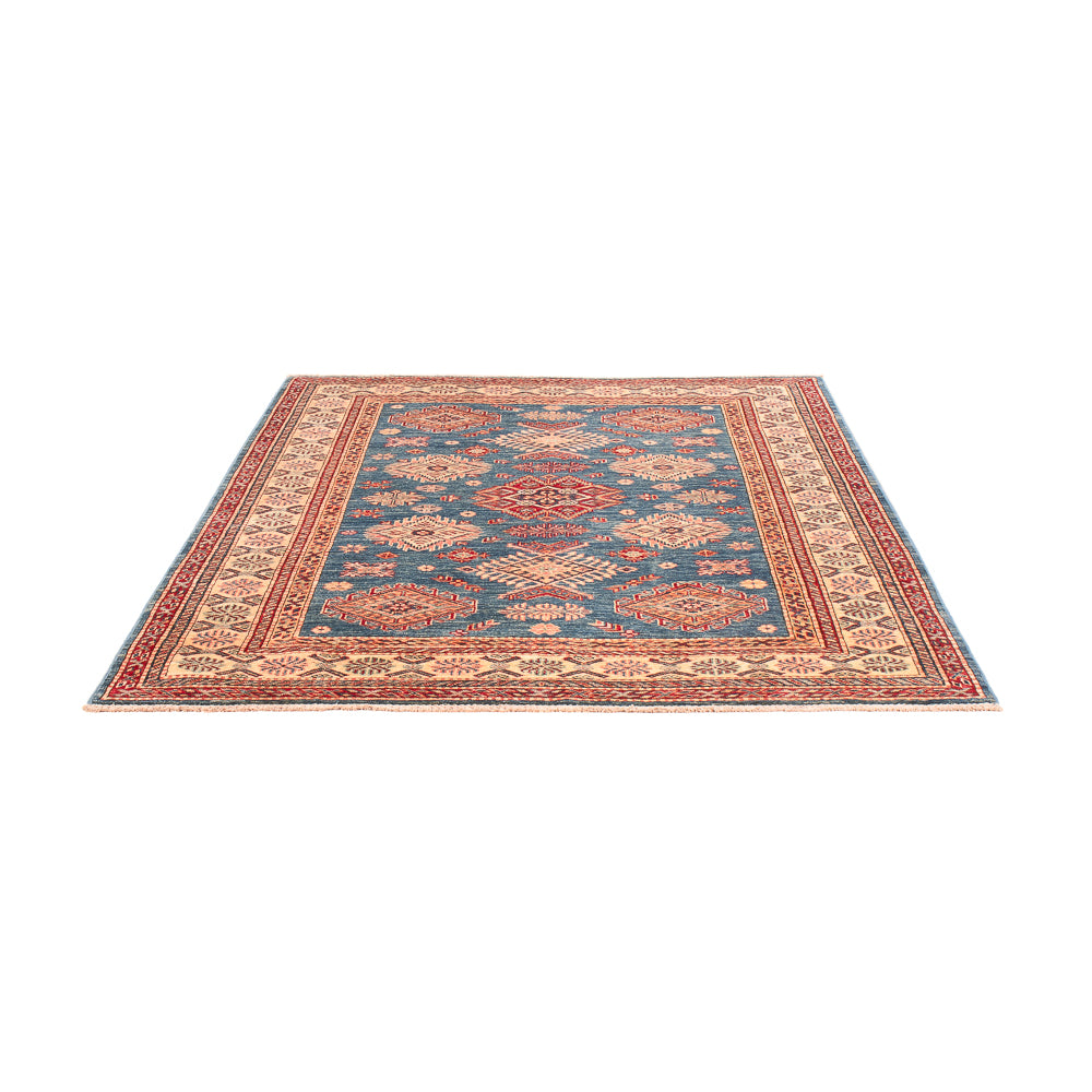Alfombra Ziegler - Kazak - 202 x 149 cm - azul