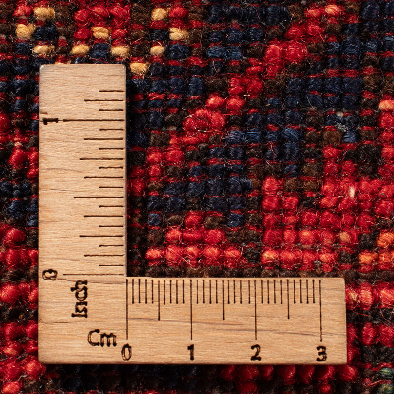 Alfombra afgana - Kunduz - 200 x 155 cm - rojo