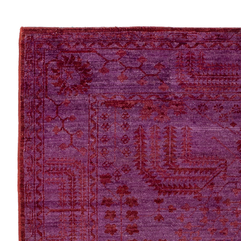 Alfombra Ziegler - Moderna - Vintage/revestido - 190 x 131 cm - púrpura