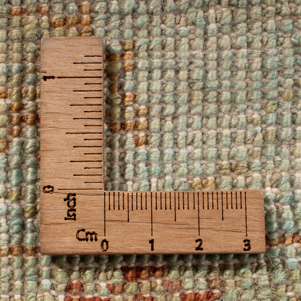 Alfombra Ziegler - Moderna - Vintage/revestido - 197 x 148 cm - azul claro