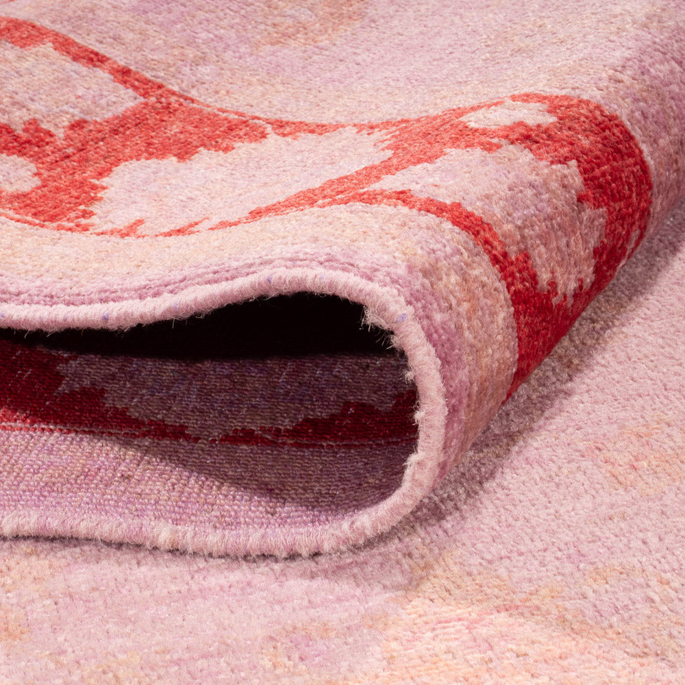 Alfombra Ziegler - Moderna - Vintage/revestido - 203 x 149 cm - rosa