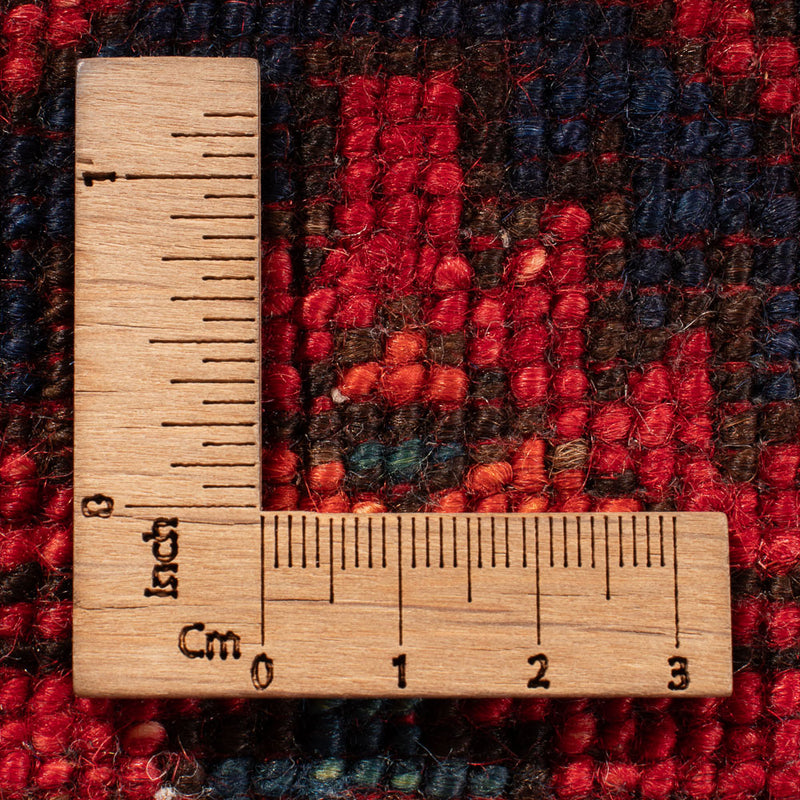 Alfombra afgana - Kunduz - 200 x 155 cm - rojo