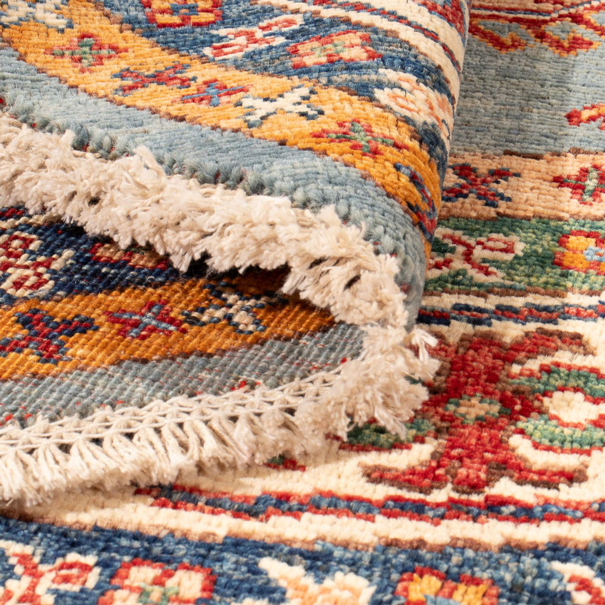 Kazak Alfombra 147x148cm - Alfombra oriental