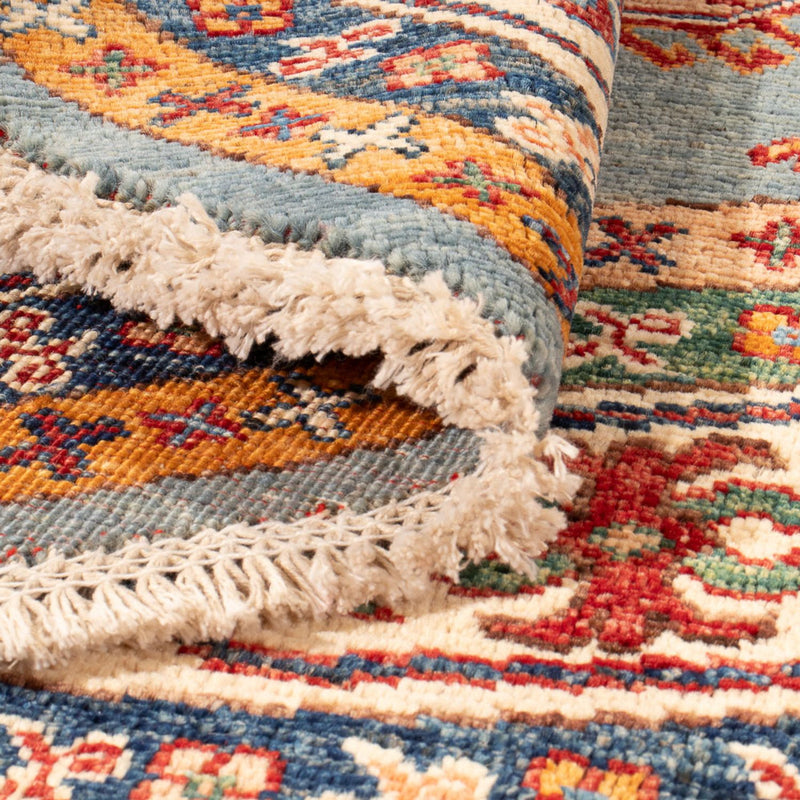 Alfombra Ziegler - Kazak redondo  - 148 x 147 cm - azul