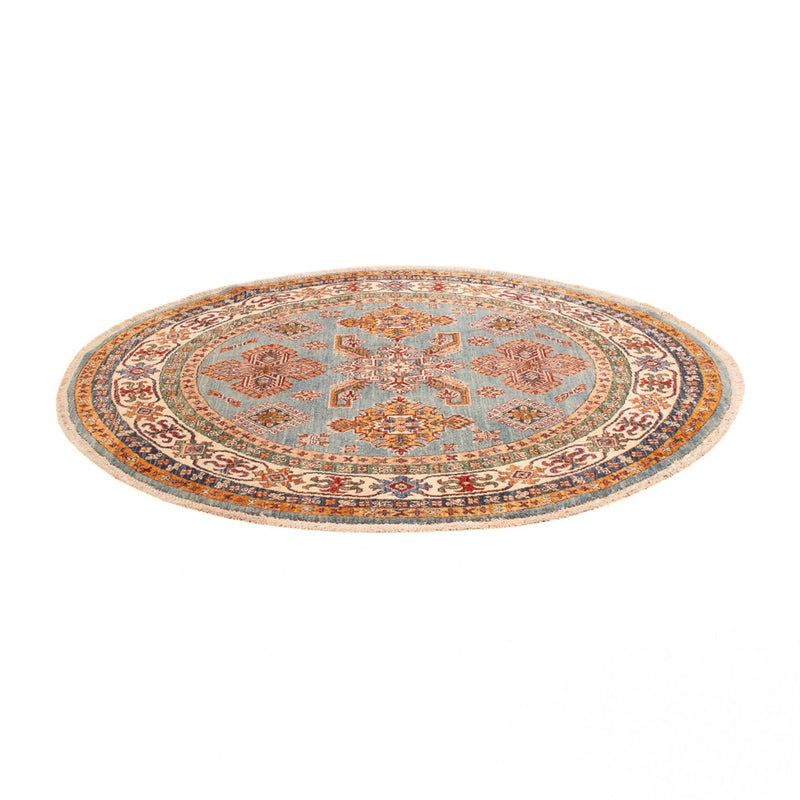 Alfombra Ziegler - Kazak redondo  - 148 x 147 cm - azul