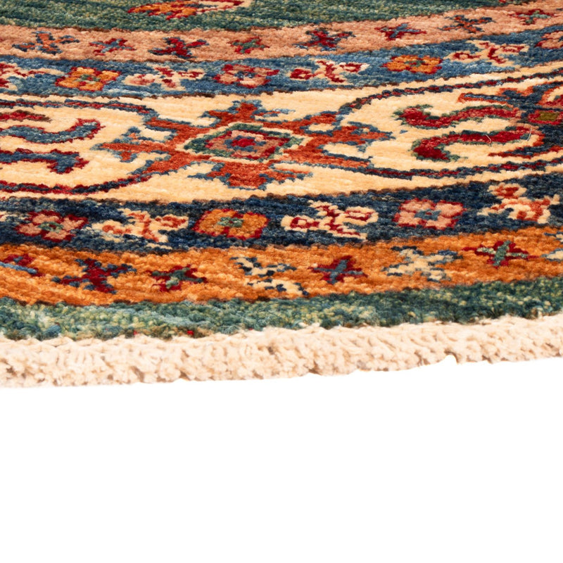 Alfombra Ziegler - Kazak redondo  - 151 x 147 cm - verde