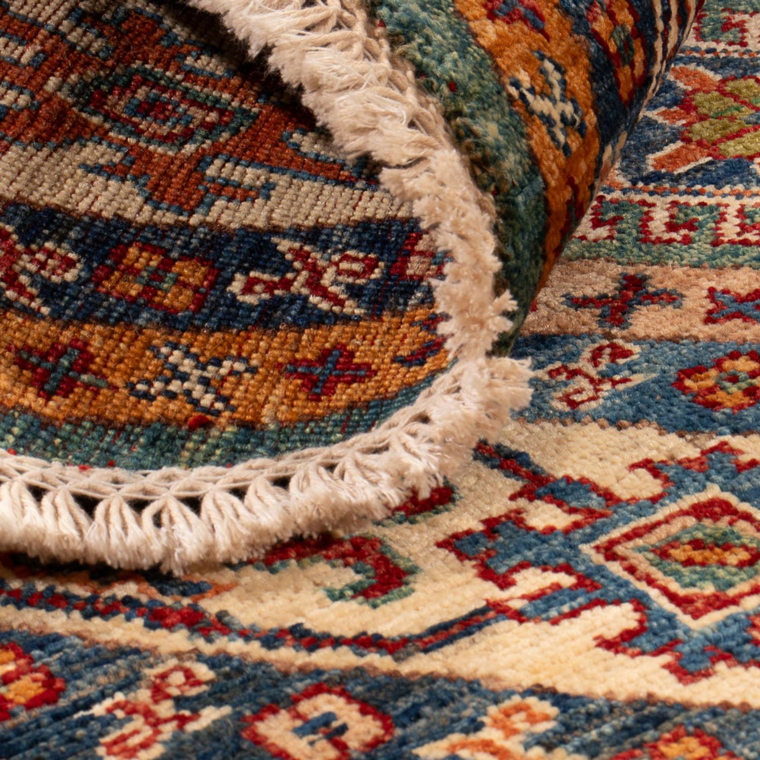 Alfombra Ziegler - Kazak redondo  - 151 x 147 cm - verde
