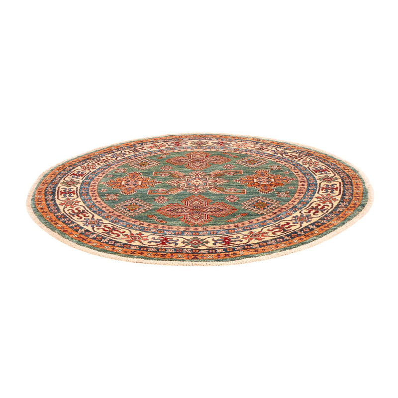 Alfombra Ziegler - Kazak redondo  - 151 x 147 cm - verde