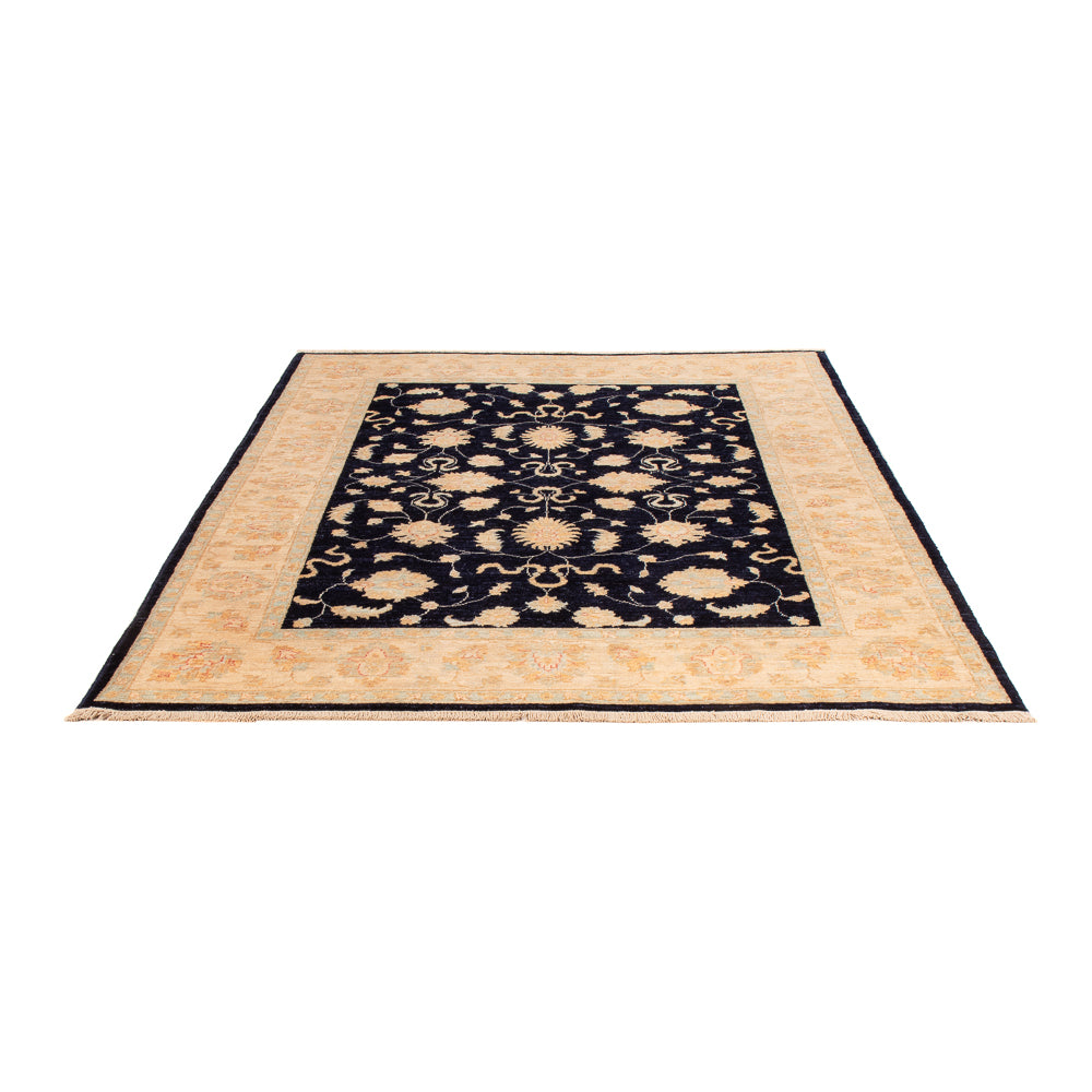 Alfombra Ziegler - 205 x 151 cm - azul oscuro