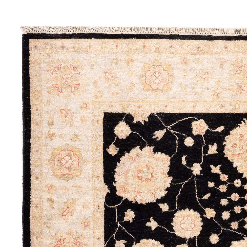 Alfombra Ziegler - 197 x 151 cm - azul oscuro