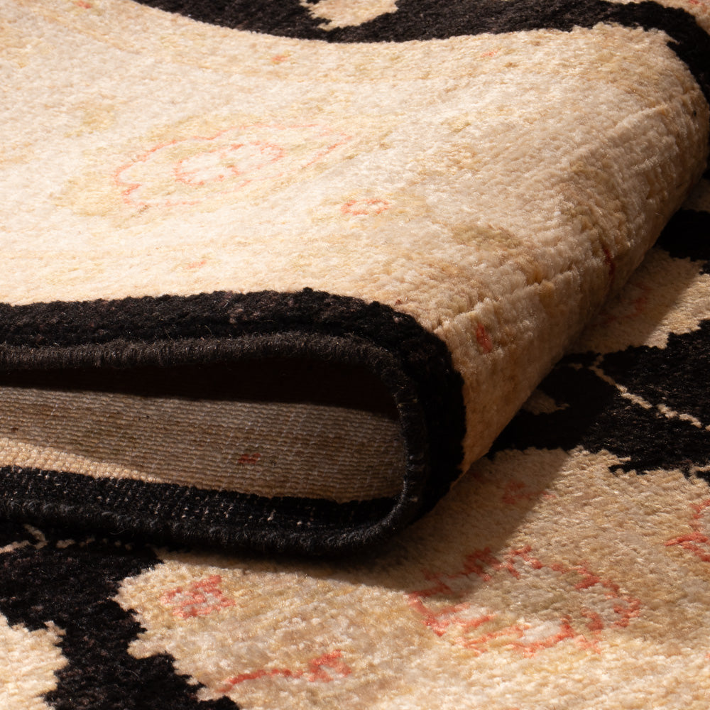 Alfombra Ziegler - 197 x 151 cm - azul oscuro