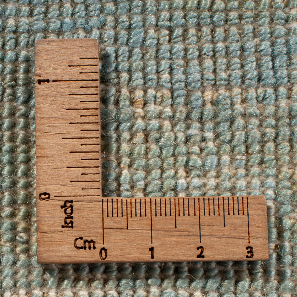 Alfombra Ziegler - Moderna - Vintage/revestido - 194 x 149 cm - azul claro