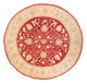 Alfombra Ziegler redondo  - 252 x 250 cm - rojo