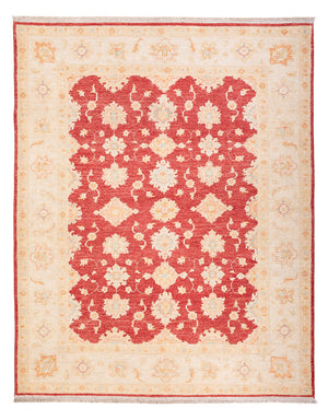 Alfombra Ziegler - 199 x 158 cm - rojo