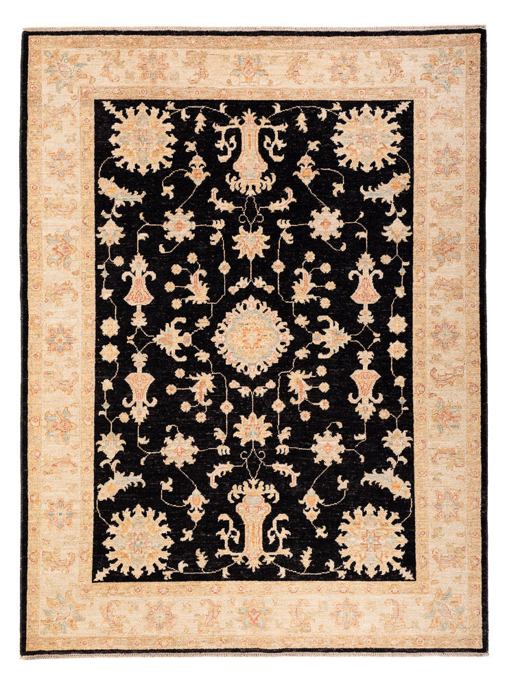 Alfombra Ziegler - 207 x 153 cm - azul oscuro
