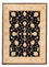 Alfombra Ziegler - 204 x 151 cm - azul oscuro