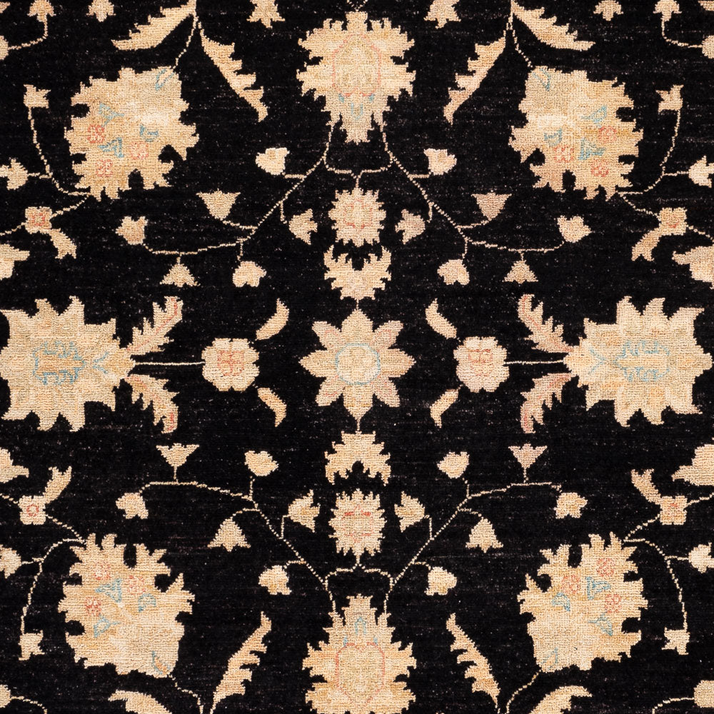 Alfombra Ziegler - 204 x 151 cm - azul oscuro
