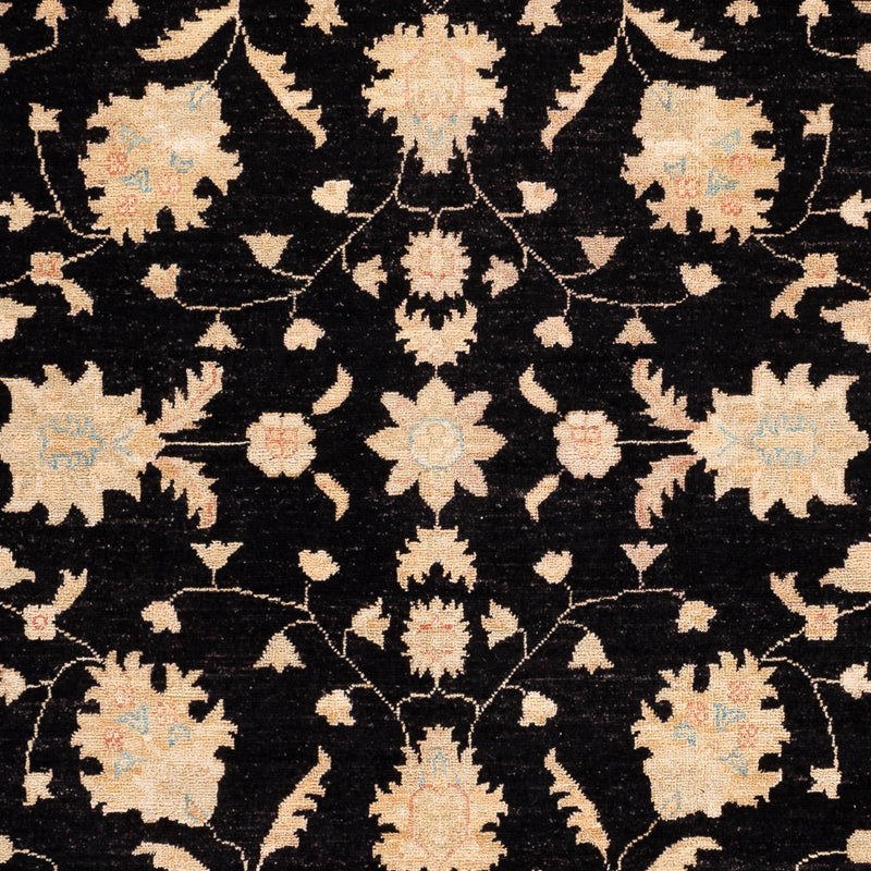 Alfombra Ziegler - 204 x 151 cm - azul oscuro
