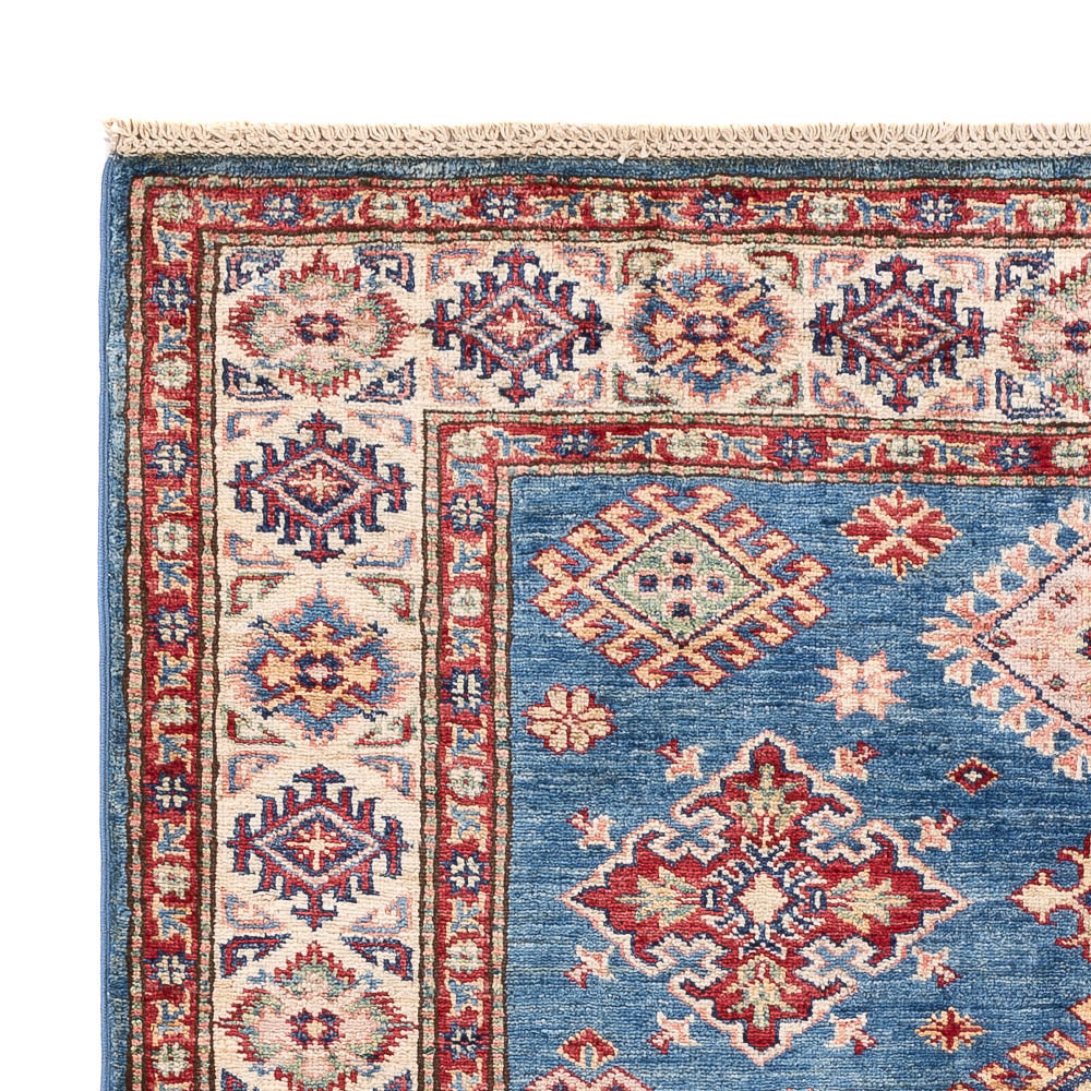 Alfombra Ziegler - Kazak - Real - 166 x 118 cm - azul