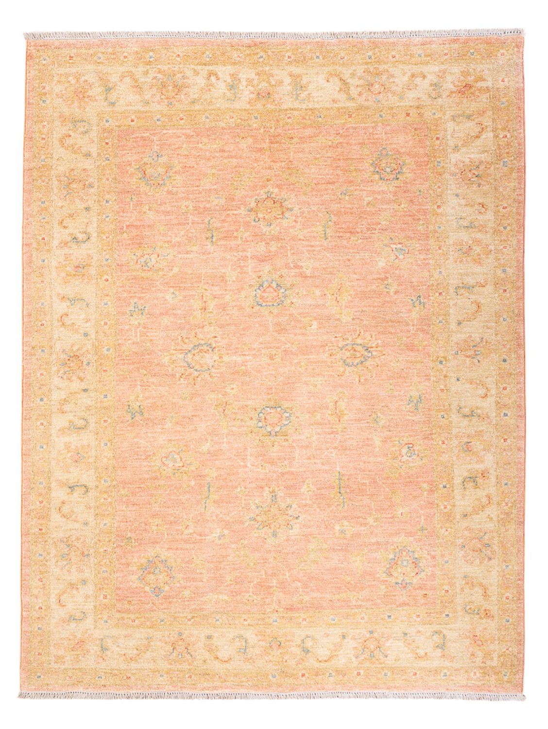 Alfombra Ziegler - 167 x 123 cm - naranja