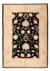 Alfombra Ziegler 124x178cm - Alfombra oriental - Rectángulo / Negro / 124 x 178 cm Rectángulo
