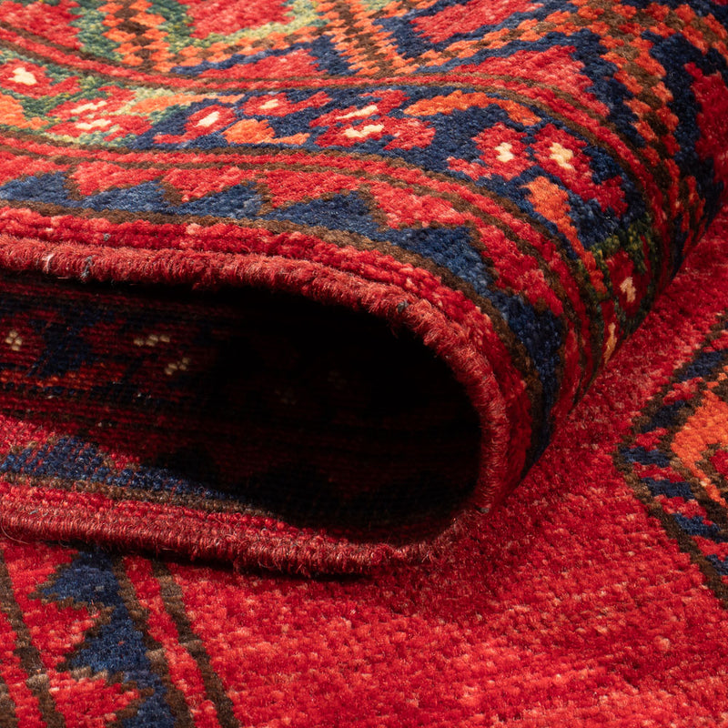 Alfombra afgana - 179 x 123 cm - rojo