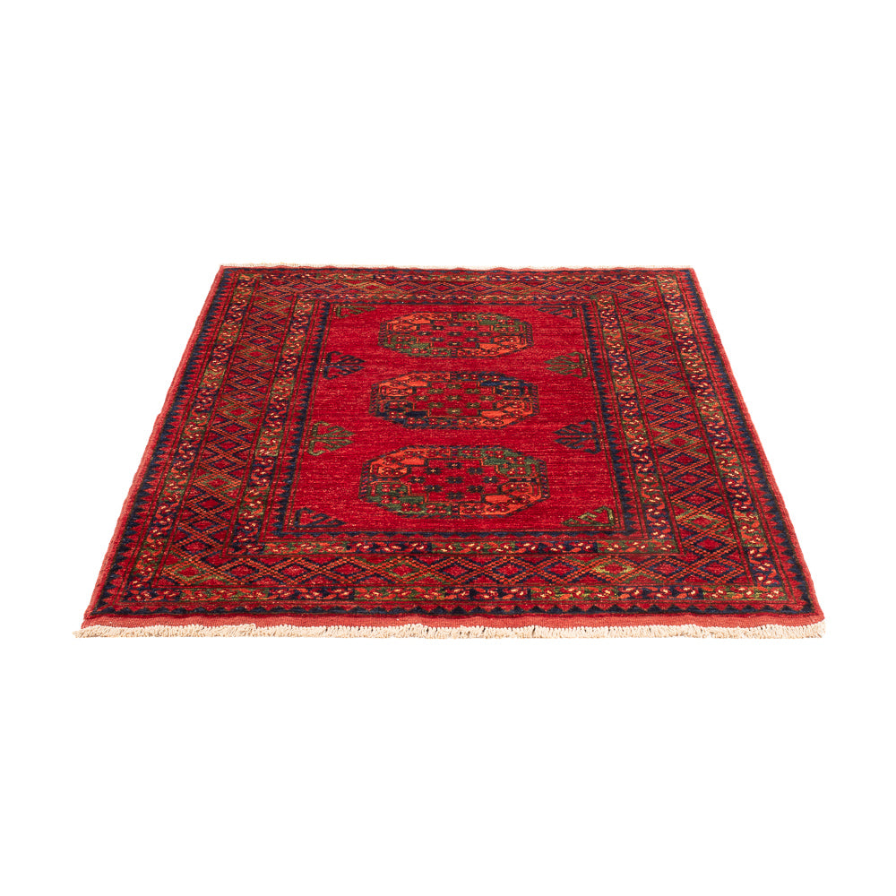 Alfombra afgana - 179 x 123 cm - rojo