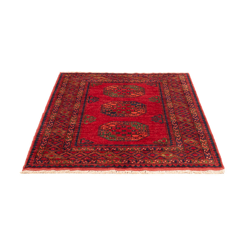 Alfombra afgana - 179 x 123 cm - rojo