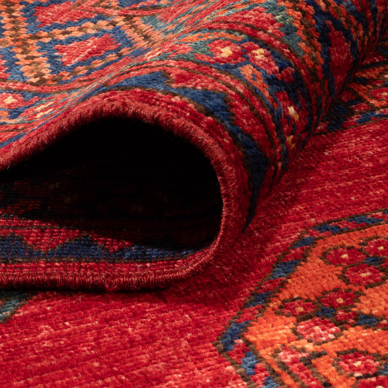 Alfombra afgana - 182 x 120 cm - rojo