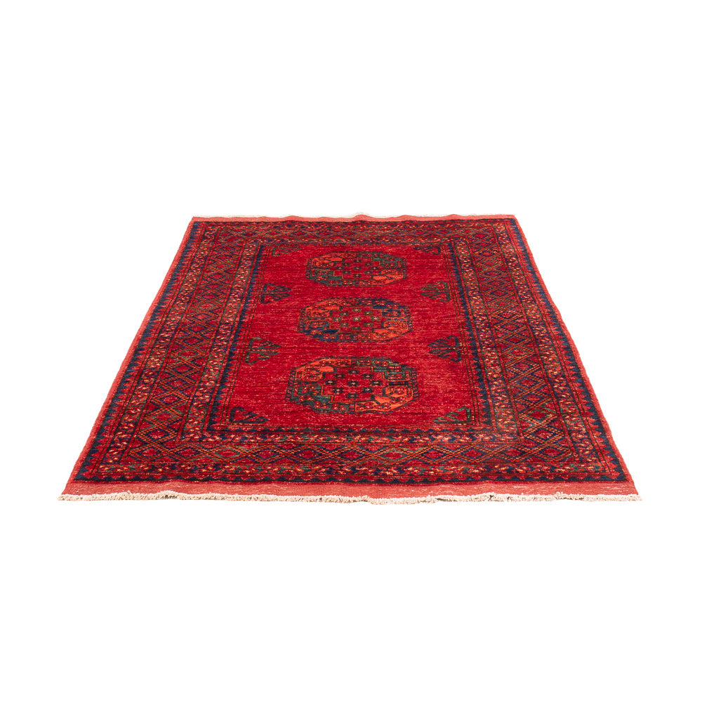 Alfombra afgana - 182 x 120 cm - rojo