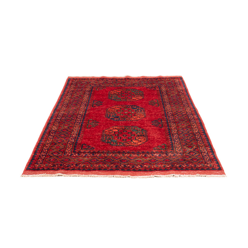 Alfombra afgana - 182 x 120 cm - rojo