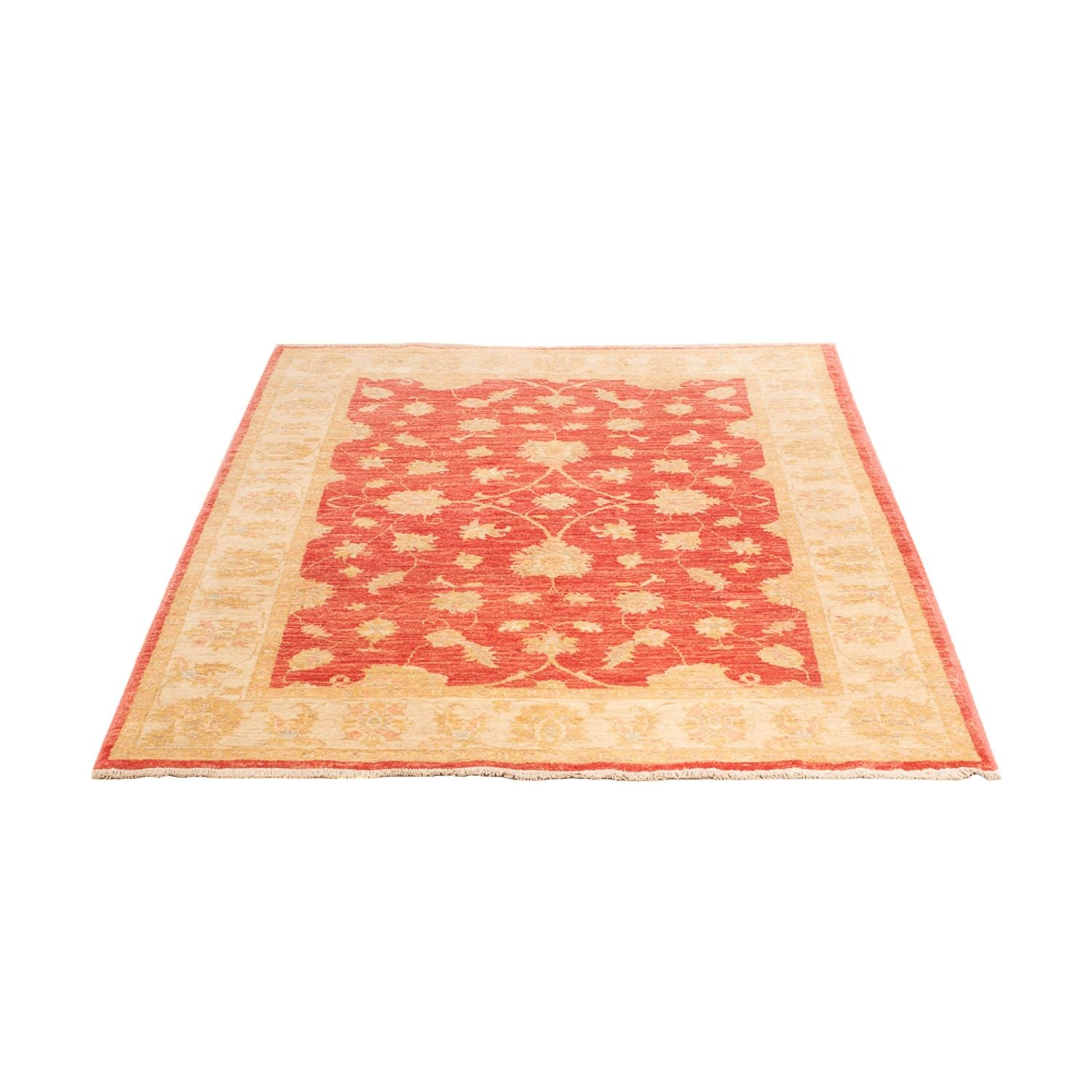 Alfombra Ziegler - 176 x 116 cm - rojo