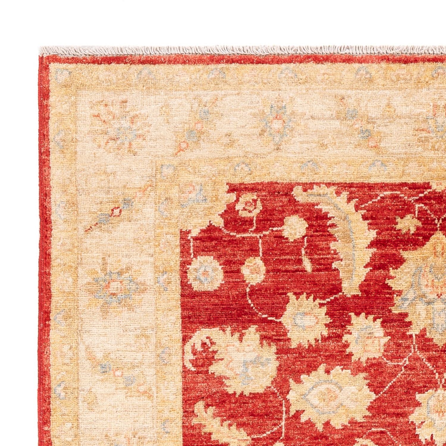 Alfombra Ziegler - 177 x 124 cm - rojo