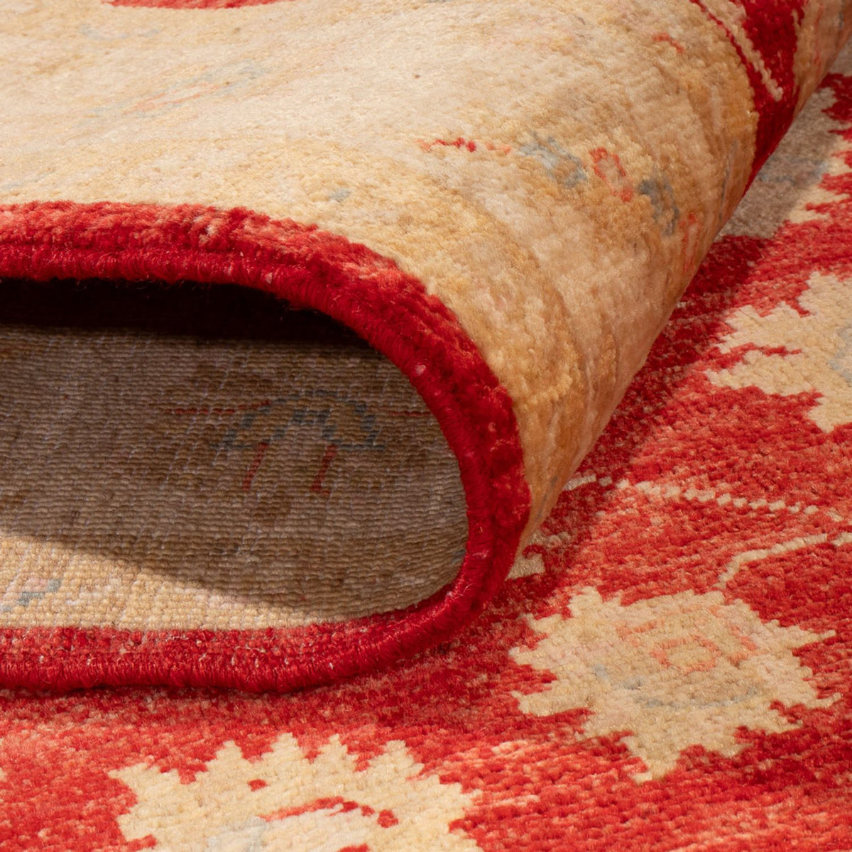 Alfombra Ziegler - 177 x 124 cm - rojo