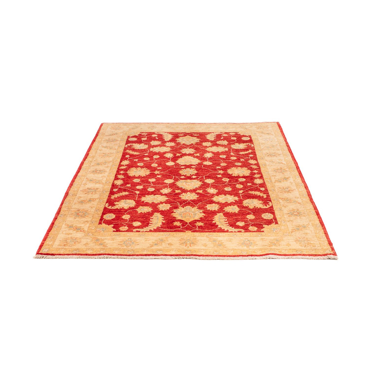 Alfombra Ziegler - 177 x 124 cm - rojo