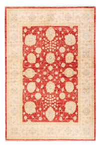 Alfombra Ziegler - 181 x 123 cm - rojo