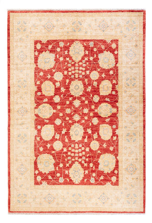 Alfombra Ziegler - 181 x 123 cm - rojo