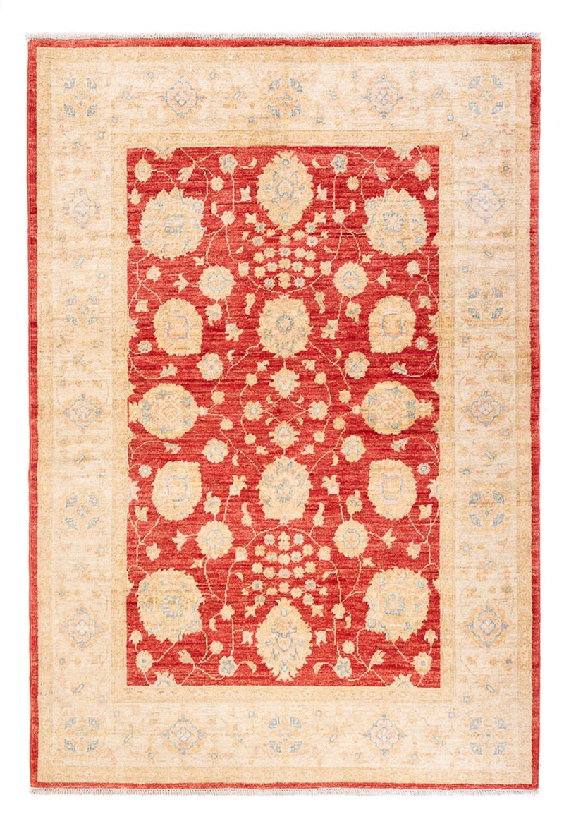 Alfombra Ziegler - 181 x 123 cm - rojo