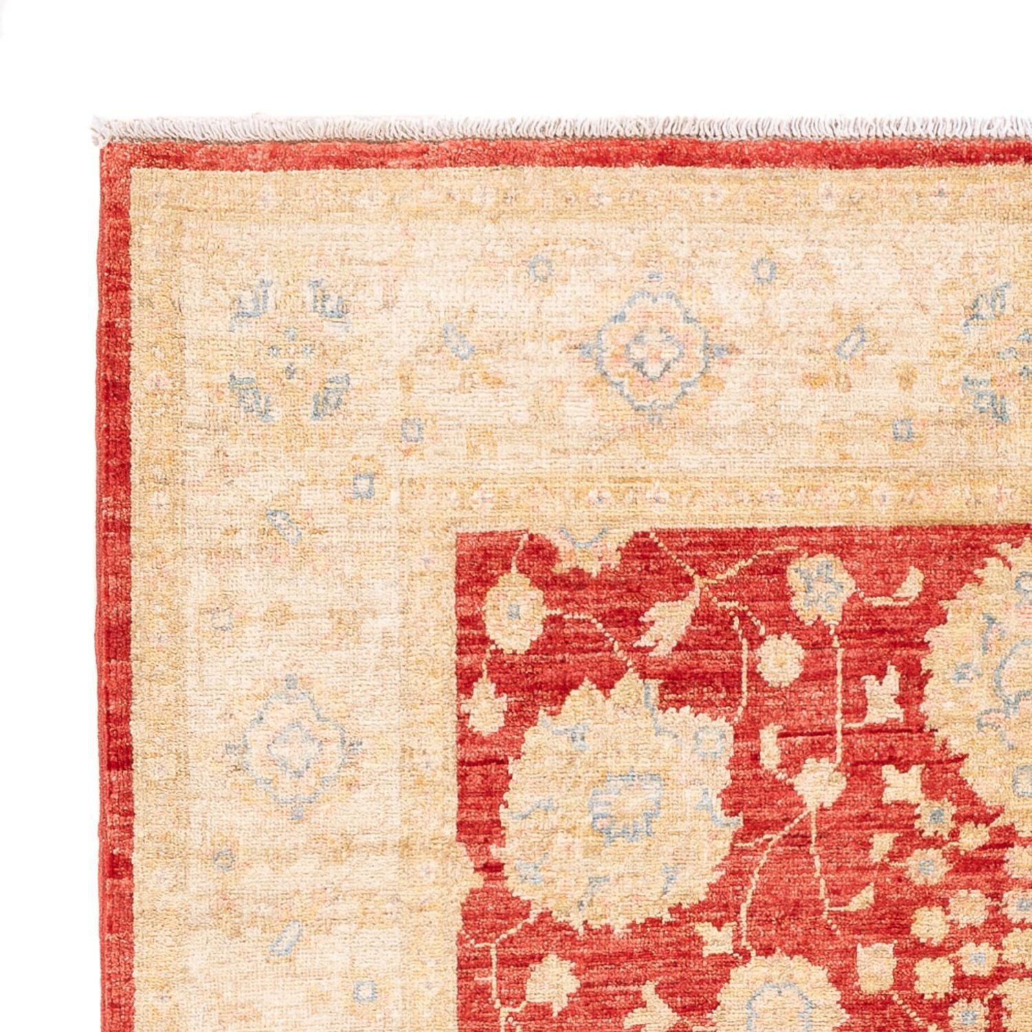 Alfombra Ziegler - 181 x 123 cm - rojo