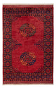 Alfombra afgana - 183 x 125 cm - rojo