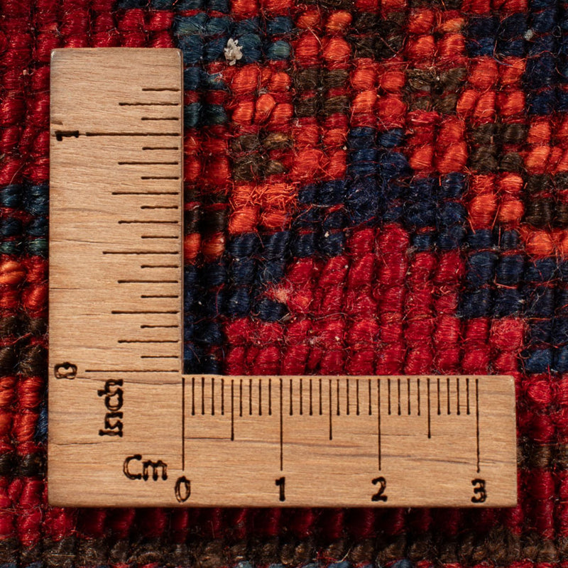 Alfombra afgana - 181 x 124 cm - rojo