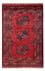 Alfombra afgana - 186 x 123 cm - rojo